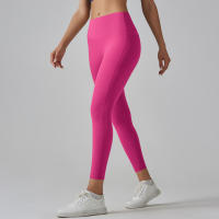 Hmidou-mallas de gimnasio con bolsillos para mujer, pantalones de Yoga, Fitness, cintura alta, Control de barriga, correr, entrenamiento - details 21