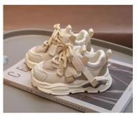 Zapatillas deportivas para niña, zapatos informales para correr, tenis de malla de aire versátiles a la moda para estudiantes, resistentes al desgaste, 2024 - details 2