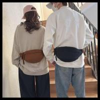 Bolso pequeño de pana para mujer, informal, grande, estilo Hip Hop, para deportes, Color sólido - details 9