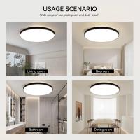 Lámpara de techo de Alta luminosidad para Decoración de interiores plafón Led para dormitorio salón Luz impermeable RGB - details 5