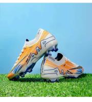 Putian-zapatos de fútbol juvenil con Copa Europea, zapatillas de fútbol de caña baja, sin costuras, con tejido volador, característica de entrenamiento con uñas rotas, 2025 - details 24