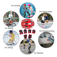 Juego De Seguridad Para Patinaje En Rodillos Con Casco Rodilleras Y Antebrazos Para Niños Y Niñas Ciclismo Scooter Bicicleta Protección Guardia - details 12