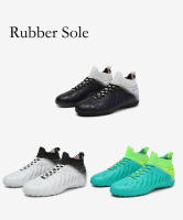 Zapatos de fútbol de tobillo alto para hombres, tacos largos para exteriores, zapatos de fútbol profesionales, zapatos de calcetín, TF/FG - details 6