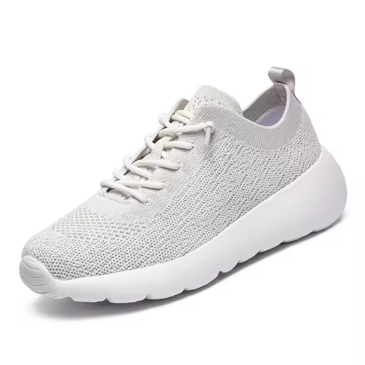 Zapatillas deportivas informales con cordones y amortiguación para correr - 1