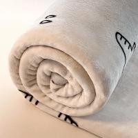 Manta de Lana de Estilo Geométrico en Blanco para Colchones y Sofá Reacciona con Impresión Gráfica Ideal para Cama Individual/Reina/Rey - details 49