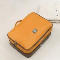 Bolsa de ropa de doble capa de gran capacidad, ahorro de espacio con cremallera, edredón, bolsa de compresión de algodón, bolsa de almacenamiento de chaqueta de plumón a prueba de polvo - details 8