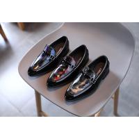 Zapatos de cuero de estilo británico para niños, calzado de tacón bajo, Punta puntiaguda, versátil, para boda - details 2