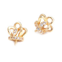 Colgante de Abalorio de Cuentas de Medio Agujero de Oro 18K Material de Metal de China - details 13