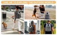 Mochila para perros, bolsa de transporte portátil para perros al aire libre, transpirable, suministros de transporte para mascotas - details 3