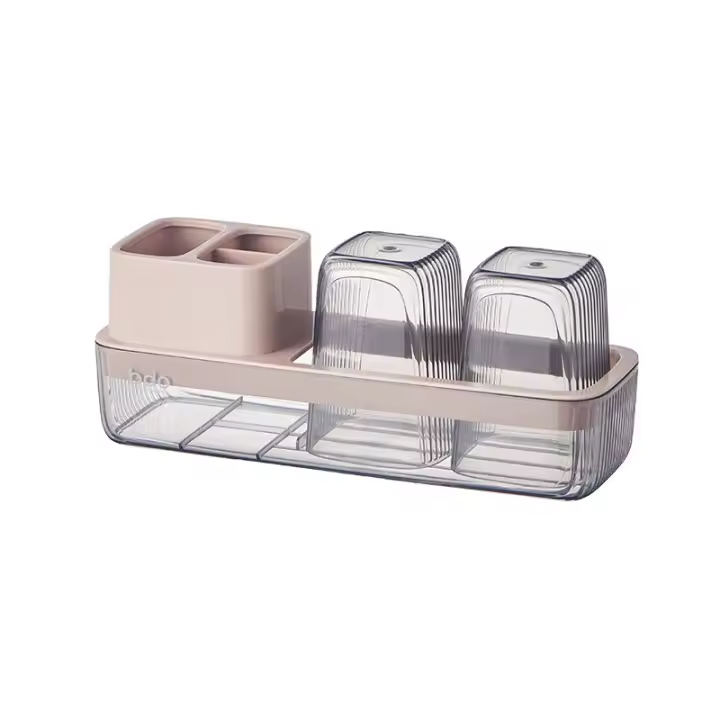 Estante de Cepillo Dental Transparente Sin Púas, Limpiador Bucal, Electrónico, Para el Hogar - 1
