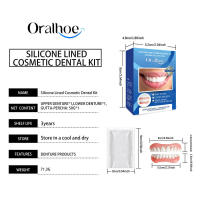 El conjunto de dentaduras cosméticas mejora la sonrisa de belleza y las dentaduras están hechas de un material cómodo. - details 0