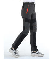 Pantalones de senderismo impermeables de secado rápido para mujer, pantalones finos para exteriores, Softshell de montaña con cinturón - details 7