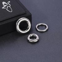 ZS-anillo redondo de acero de titanio para hombre y mujer, Piercings de gran calibre, expansor de oreja y nariz, Piercing de tabique, 2/4/6/8/10/12G, F136 G23, 1 unidad - details 6