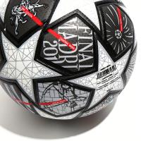 Pelota De Fútbol De Cuero PU, Balón De Fútbol Para Entrenamiento Y Competición, Con Aguja Y Balón rojo, 1 unidad - details 2