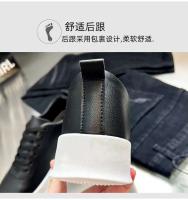 Moda al aire libre Pu cuero altura creciente zapatos corrientes casuales negros, zapatos deportivos para hombres - details 6