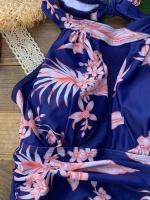 Traje de baño de una pieza de talla grande para mujer, traje de baño grande con falda, monokini vintage, 2023 - details 5