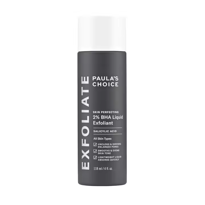 Paula's Choice SKIN PERFECTING 2% BHA Exfoliante líquido de ácido salicílico-exfoliante facial para puntos negros, poros agrandados y arrugas - 1