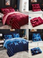Juego de funda nórdica para edredón, juego de ropa de cama de lujo, individual, doble, Queen y King - details 7