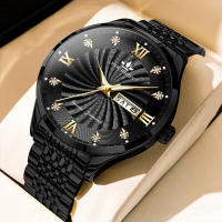 Reloj de cuarzo luminoso impermeable simple de Moda para hombres de negocios - details 6