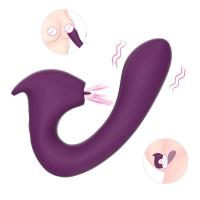 Empaque privado Vibrador de succión con vibración sexy Masajeador femenino pequeño portátil Sexo para adultos - details 5