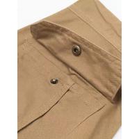 Pantalones de trabajo de algodón para hombre, grueso con múltiples bolsillos Pantalón Cargo, recto, informal, para exteriores, primavera y otoño - details 9