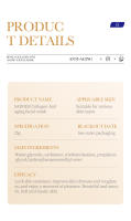 Mascarilla Facial de Colágeno SADOER Hidratante Firmante Iluminador 5/10/15/20pcs - details 10