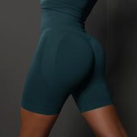Hamidou-pantalones cortos de Yoga para mujer, mallas deportivas de cintura alta, sin costuras, para entrenamiento, ropa deportiva de verano - details 14