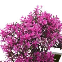 Bonsái de plantas artificiales, árbol pequeño, maceta, plantas falsas, flores, adornos en maceta para el hogar, mesa, Hotel, jardín, decoración de oficina - details 4