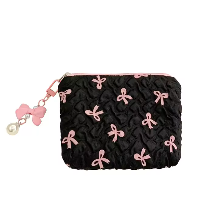 Organizador de Maquillaje de Gran Capacidad Bolsa de Cosméticos con Cremallera Estilo Coreano - 1
