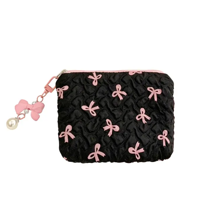 Organizador de Maquillaje de Gran Capacidad Bolsa de Cosméticos con Cremallera Estilo Coreano - 1