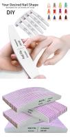 Lima de uñas 100 a 180, herramientas profesionales de esmeril para manicura, Gel de limas de papel de lija 240, juego de pulidores de uñas - details 0