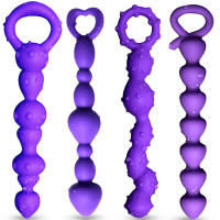 SM Bead tapón Anal para patio trasero, dispositivo de masturbación masculina y femenina, tapón Anal de silicona, juguete sexual para coqueteo - details 6