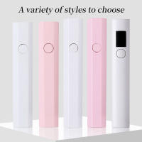 Mini lámpara secadora portátil de mano, Luz LED UV para curar todas las herramientas de arte de uñas recargables de Gel - details 0