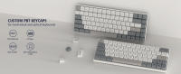 Teclas de 125 teclas PBT Retro Apocalypse Dye, sublimación XDA, perfil para Gateron MX Switch, Teclado mecánico - details 0