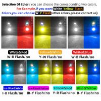Bombillas LED de Luz de Niebla Dual Color H8 H11 2Pcs H3 H4 H7 3030 24SMD H16 - details 3