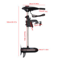 Motor de Navegación Eléctrico Motor de Barco de Pesca Impermeable 40/45/58/65lbs - details 14