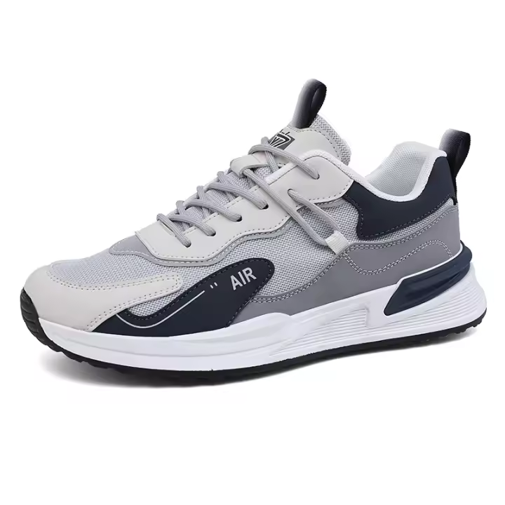 Zapatillas de críquet para hombre, zapatos deportivos informales, versátiles, transpirables, de malla, nuevos - 1