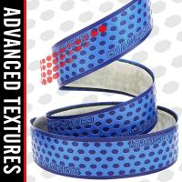 Cinta de agarre de murciélago a rayas de PU, banda elástica de sensación seca para béisbol, cinta resistente al desgaste, mango de raqueta de tenis de 1m, Unisex - details 12