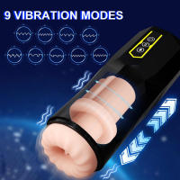 Masturbador masculino automático, taza telescópica para mamada, Vagina, Juguetes sexuales para adultos, copa de pistón para hombres, Ipx8 - details 6