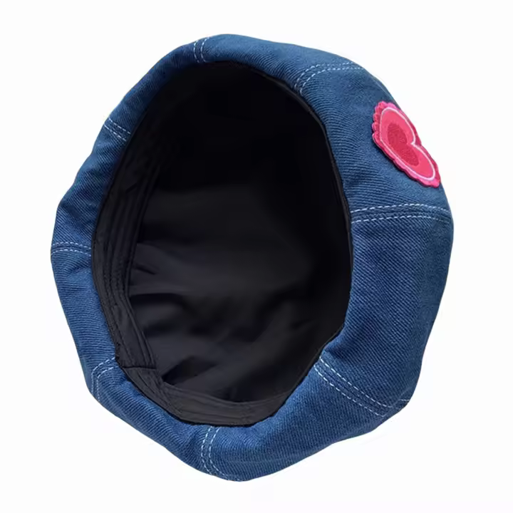 Boina de algodón para mujer, sombrero, sombreros para festivales, fiestas, discotecas, Halloween - 1