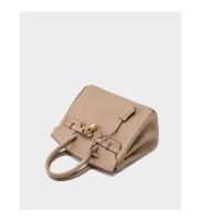 Bolso de hombro de cuero para mujer, bolso Kelly, Lychee Platinum, versátil, regalo para niñas, accesorios para atuendo, moda - details 24