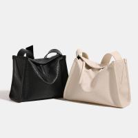 Nueva moda de moda patrón simple correa de hombro ancha bolso de hombro bolso de mensajero versátil de alta gama para mujer - details 4