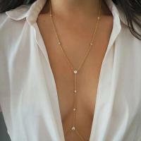 Joyería de Cuerpo Stonefans Simple Cruz Moda de Playa de Verano con Cadena de Pecho y Collar - details 3