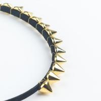 Diadema con tachuelas y pinchos de rock, joyería de regalo para mujer, diadema con remaches y pinzas para el cabello, nueva y cautivadora - details 0