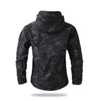Chaqueta Táctica de Piel de Tiburón Lurker A Prueba de Agua, Ligera, Camuflaje para Exteriores para Hombres Ropa de Caza de Otoño - details 4