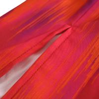 Top corto con estampado Tie Dye para mujer, traje elegante de manga corta con hombros descubiertos,conjunto de vestido ajustado - details 11
