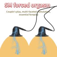 Leten-pinzas para pezones de descarga eléctrica, estimulación de senos, Clips de Metal para labio y clítoris, Bondage esclavo, masaje de pecho, Juguetes sexuales Bdsm 18+ - details 1