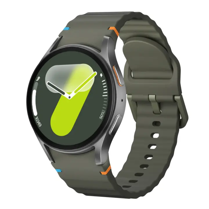 2025 nuevo HD Watch7 Mini Smartwatch hombres mujer Bluetooth llamada asistente de voz detección de ritmo cardíaco modo deportivo linterna bloqueo de contraseña para Samsung Galaxy Watch7 reloj inteligente - 1