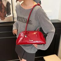 Nuevo bolso de hombro estilo coreano a cuadros, de piel sintética, con lazo dulce, estilo Boston, informal, de color sólido, bolso de mano para mujer, para regalo. - details 23
