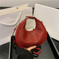 Bolso de mensajero con diseño de nicho a la moda para mujer, bolso Hobo tejido de estilo Simple, calidad superior - details 5